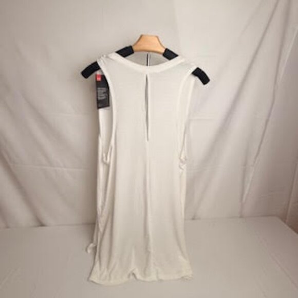 Under Armour White Performance Tank Top | Twist-Back Detail, Women's Large, NWT - Picture 3 of 9